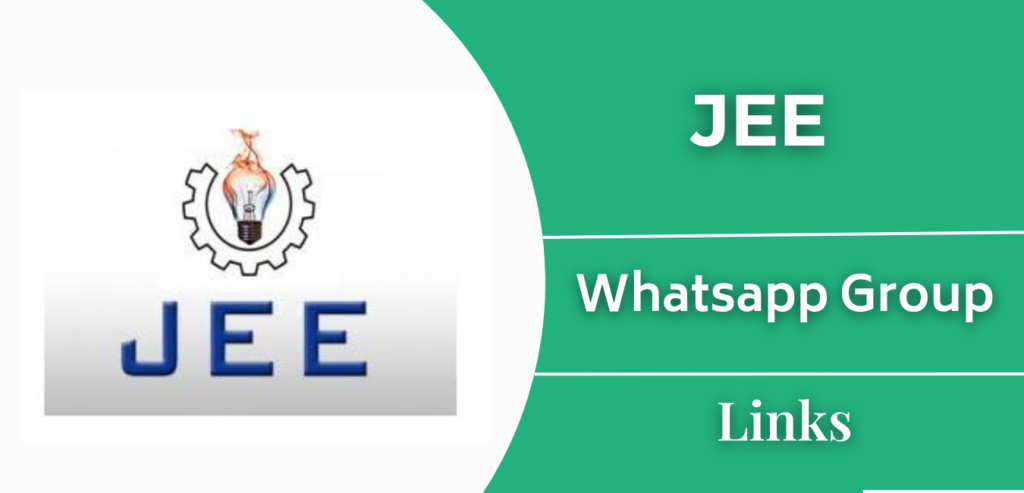 JEE WhatsApp Group Links Join